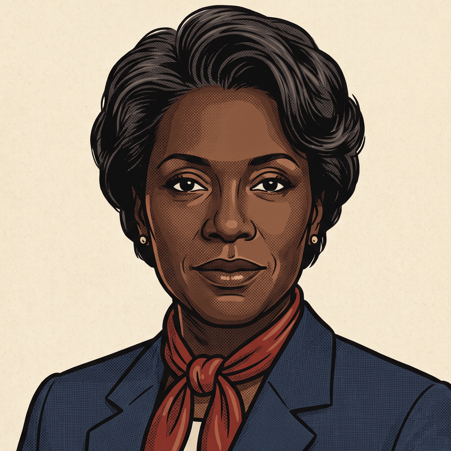 Portrait of Simone Hargrove, anchor of The Herald